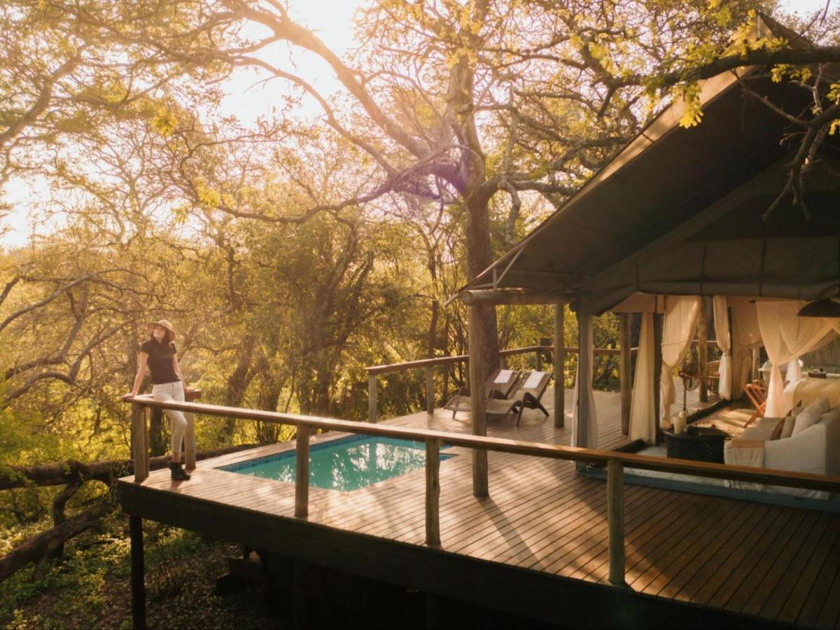 Rhino Sands Safari Camp Manyoni Private Game Reserve Exteriör bild